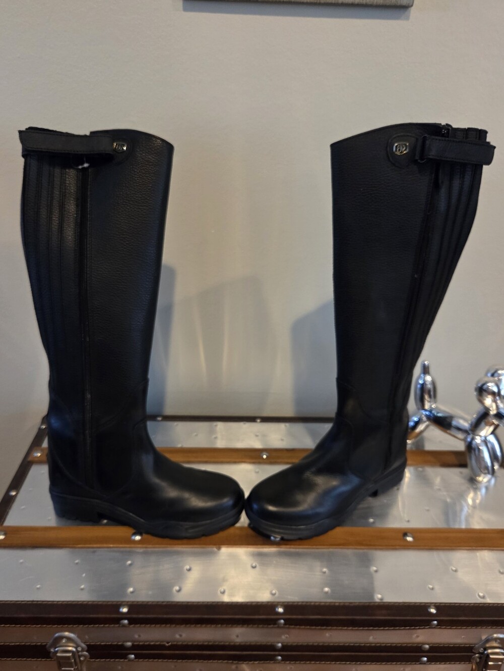 Ovation Women's Moorland II Tall Riding Equestrian Boot - Black 42/10